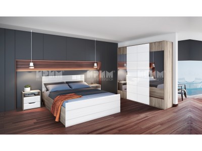 Σετ κρεβατοκάμαρας City 7043